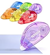 Marsrock Double-Sided Adhesive Dots Roller – 6 Pack (0.31IN x 26FT) Dots Glue, Craft &amp; Scrapbook ...