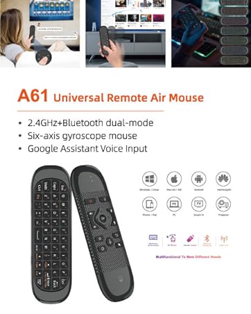 Universal Remote Air Mouse