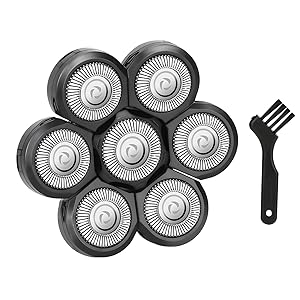 7D Men's Electric Shaver Replacement Heads