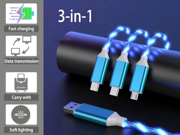 3in1 USB Charging Cable