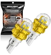 SEALIGHT 912 921 LED Bulb for Reverse Lights, T15 LED Reverse Light Bulb Super Bright Canbus Erro...