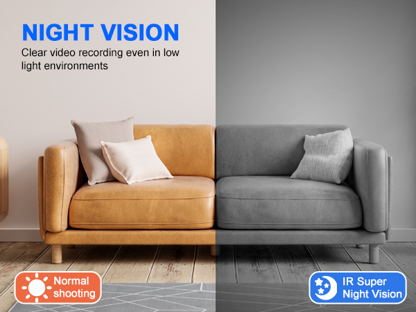 mini wireless camera with bluetooth speaker