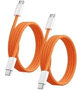 MAUSLGE USB C to USB C Fast Charging Cable 3.3ft, 2-Pack 60W Type C Charger Cable Cord,Nylon Brai...