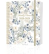 2026-2028 Monthly Planner - 36 Month PLanner Calendar from January 2026 to December 2028, 3 Year ...