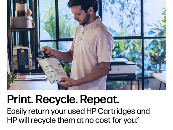 original hp ink recycle recycling planet partners