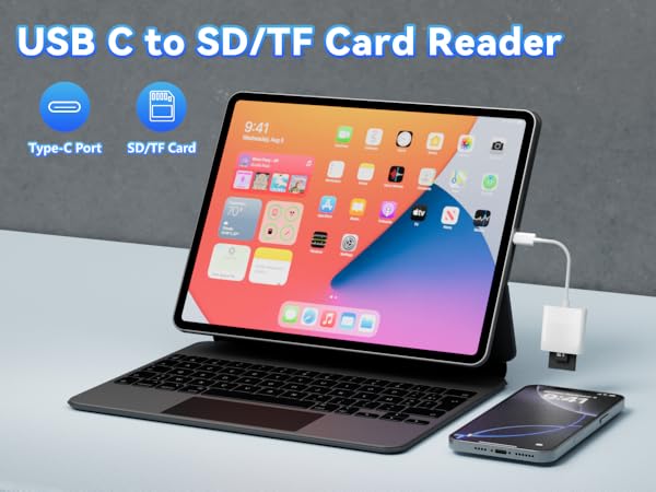 USB-C SD Card Reader
