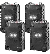 Ultrasonic Rodent Repellent for Car Engine, 4 Pack Battery Powered Under Hood Mouse Deterrent wit...