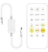 Pandery CCT LED Controller Kit,iOS/Andriod App Control 2.4G RF Wireless Remote Control,CCT LED Co...