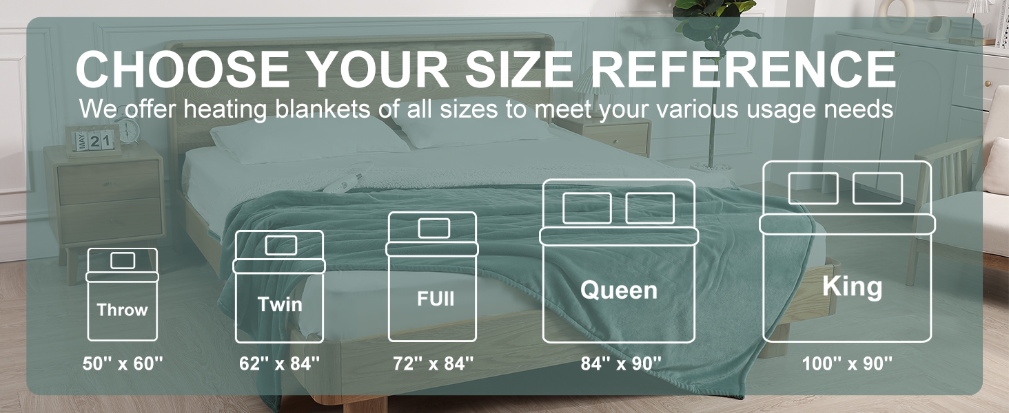 heated throw blankets