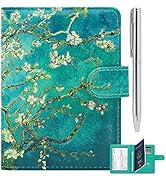 RSAquar Passport and Vaccine Card Holder Combo, Passport Case with CDC Vaccination Card Slot, Lea...