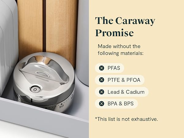 Our Kitchen Timers are third-party tested, ensuring they are made without forever chemicals