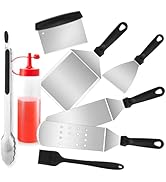 8Pcs Griddle Accessories Kit for Blackstone, Joyfair Flattop Grilling Accessory Tool Set with Sta...