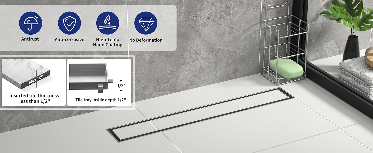 shower drain