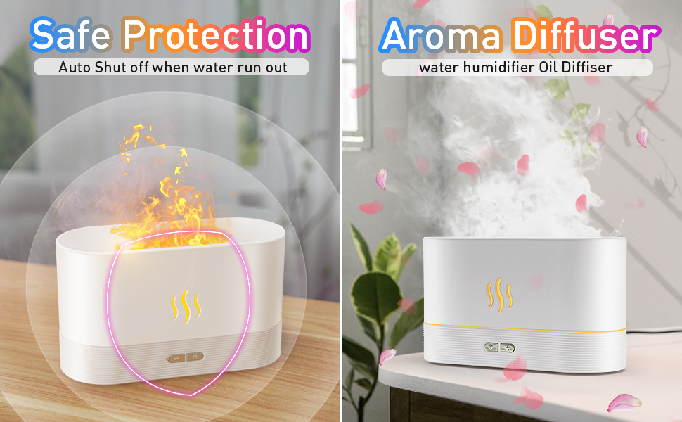 Flame Air Aroma Diffuser