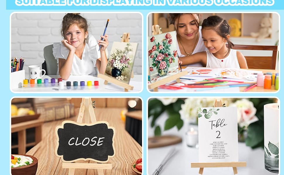 Wooden easel