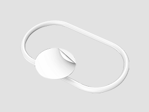 Adhesive Towel Holder