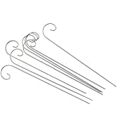 20 Pcs Silver 20cm Plant Label Hooks Garden Markers Stake Holder Plant Label Hanger Plant Sign St...