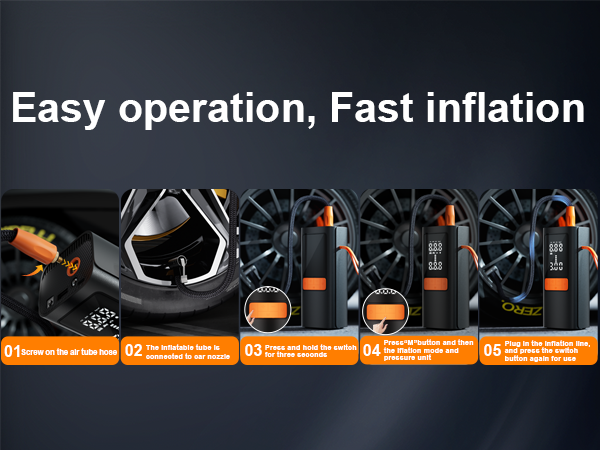 tire pump for car portable