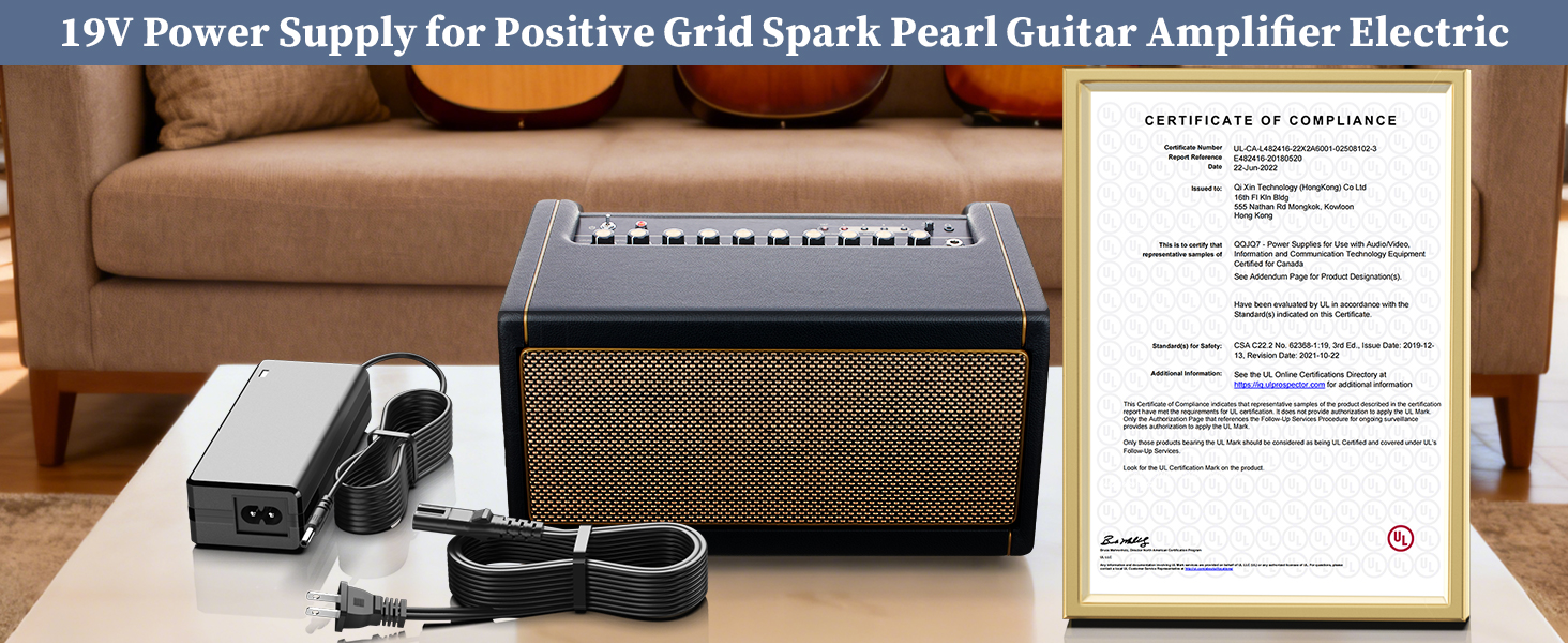 charger for Positive Grid Spark 40