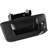 YIUIY Upgrade Tailgate Handle Kit, Tail Gate Bezel Lock Compatible with Chevy Silverado GMC Sierr...