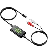 LiNKFOR 192kHz DAC Converter Digital to Analog Converter Digital Optical SPDIF Toslink to Analog ...