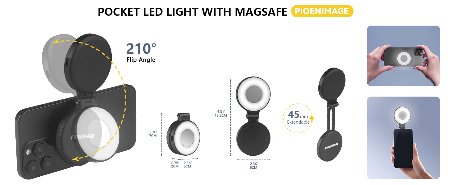 Magnetic Selfie Light