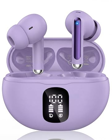 S66 Wireless earbuds Purple