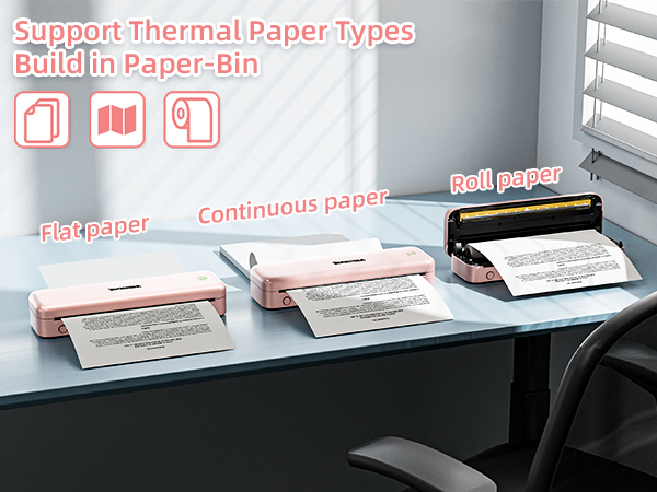 wireless portable bluetooth printer