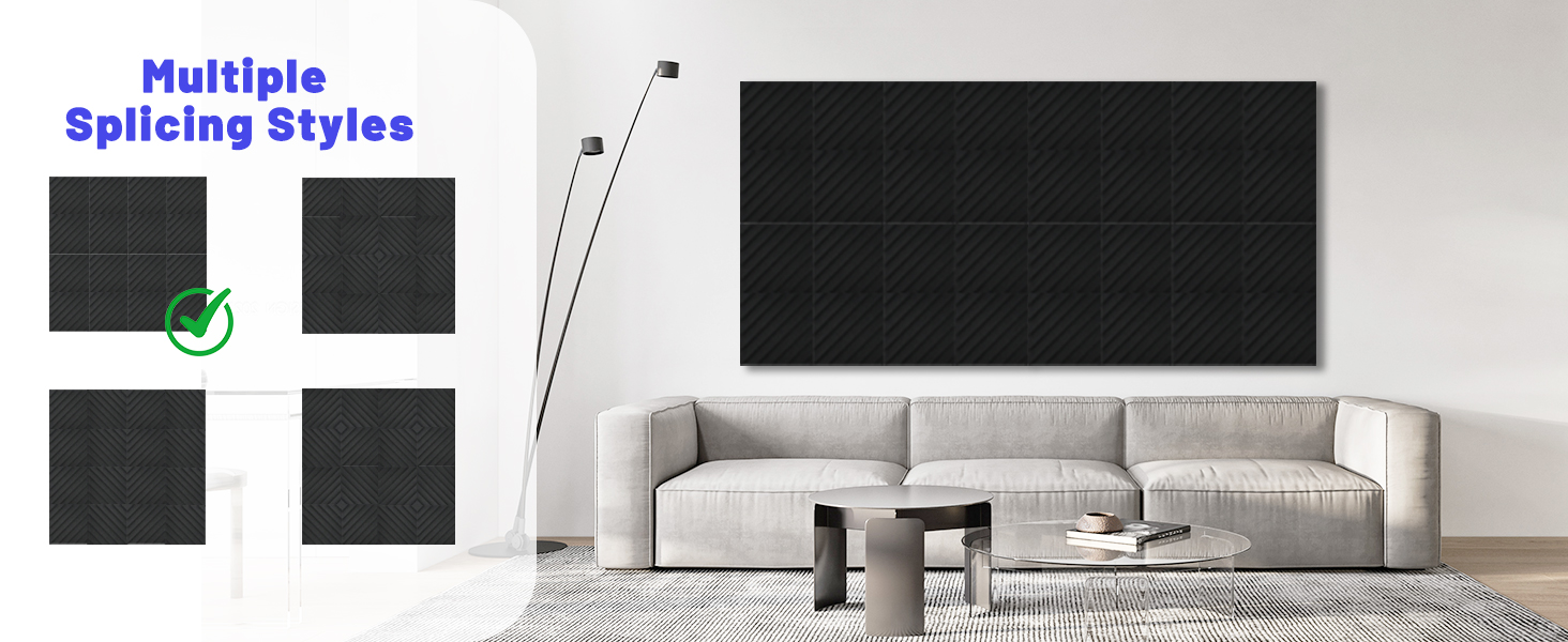 acoustic foam panels for wall