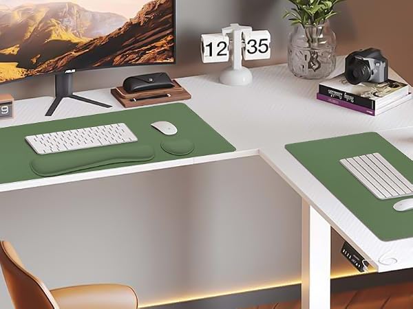 desk mat for keyboard and mouse