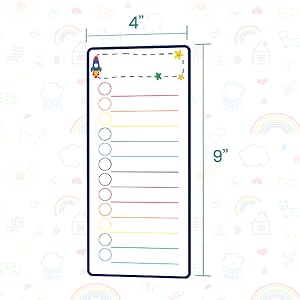 grocery list magnet pad for fridge