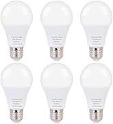 ZwwYvv LED Light Bulb,A19 60 Watt Equivalent, Energy Efficient 9W,800 Lumens, 2700K Soft Warm Whi...