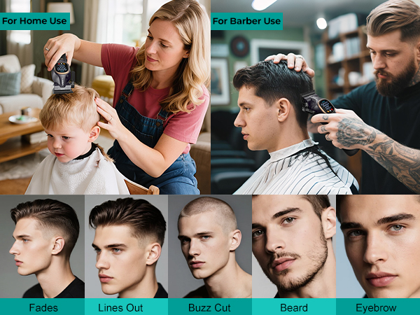 home and barber use