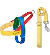 VETRESKA MoMA Dog Harness and Leash Set, Easy Walk Dog Harness for Small Medium Dogs, No Pull Pup...