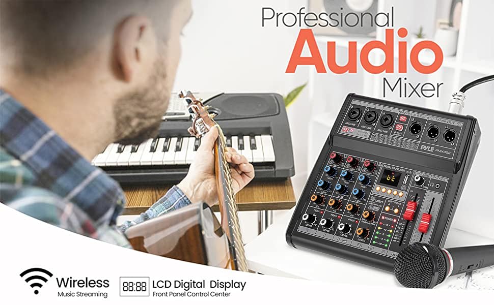 DJ Audio Mixer, Audio Mixer, DJ controller sound mixer, sound mixer, Sound Audio mixer,