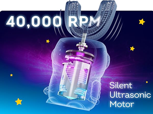 kids u shaped electric toothbrush