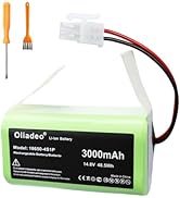 for ILIFE A4S Battery Replacement - Compatible with ILIFE A4, A4s, A4s Pro, A6, A7, A9, A10, V7, ...