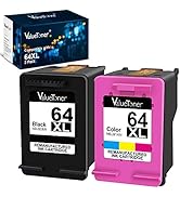 Valuetoner Remanufactured Ink Cartridge Replacement for HP 64 XL 64XL for Envy Photo 7858 7855 71...