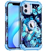 Miqala Compatible with iPhone 11 Case,Glow in The Dark Three Layer Heavy Duty Shockproof Full Pro...