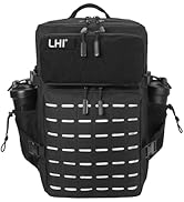 LHI Tactical Military Backpack for Men 25L/45L Large Molle Army Pack 3 Day Hiking Rucksac...