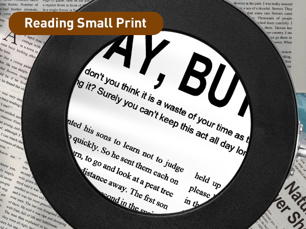 reading magnifying glass with light magnifying light with stand Reading Small print