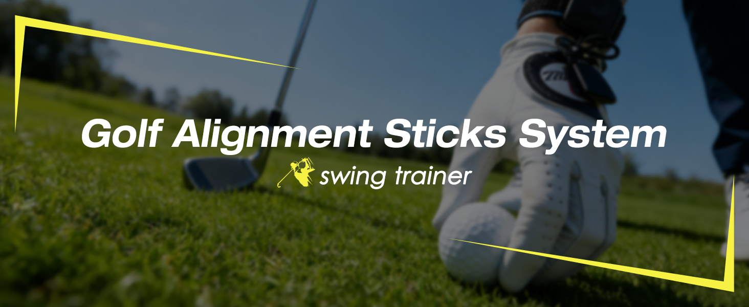golf alignment sticks