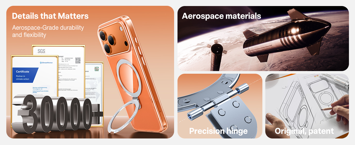 iPhone 17 Pro Case with kickstand