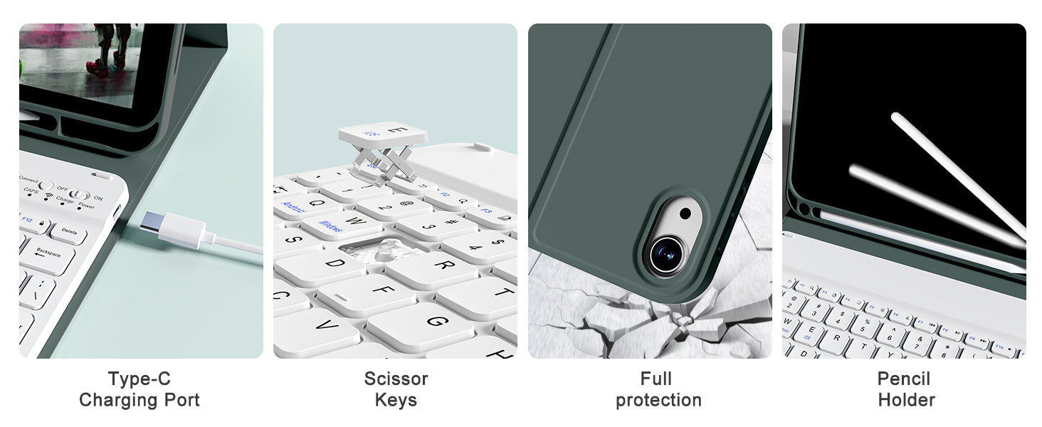 High-quality iPad keyboard case