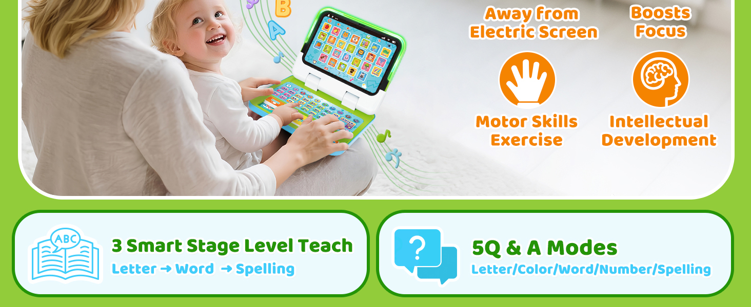 learning toys for 1 year old tablet for kids 1-3 toddler tablet toddler learning tablet