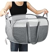 Collapsible Laundry Baskets, Tear Proof Pop Up Laundry Hamper with Dual Handles, Durable Foldable...