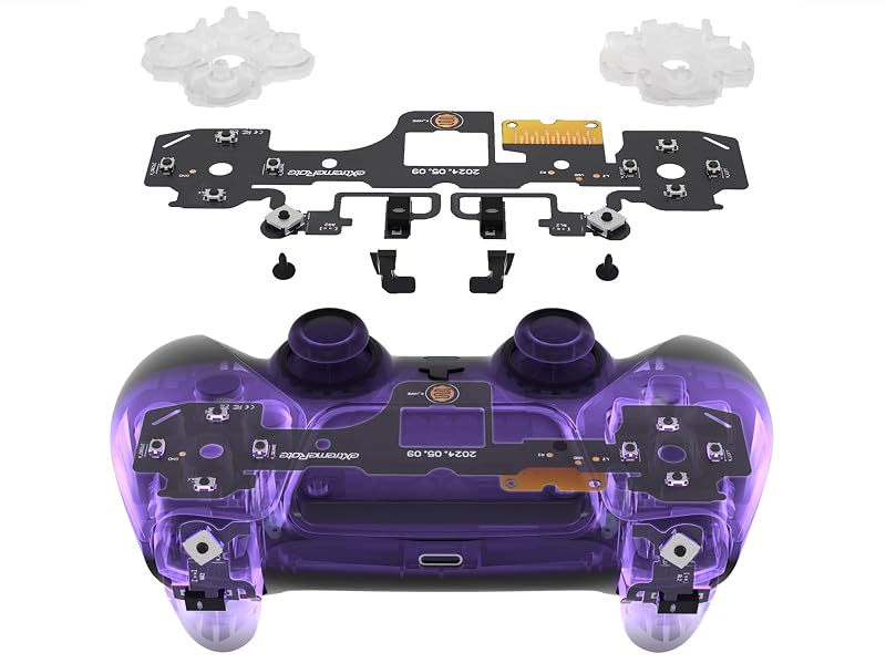 eXtremeRate Strong Version Whole Clicky Kit V2 for PS5 Controller BDM-040 050 Shoulder Face Buttons