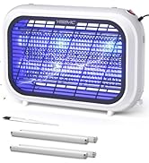YISSVIC 20W Indoor Bug Zapper Fruit Flies Bug Zapper Plus Extra 4 Bulbs