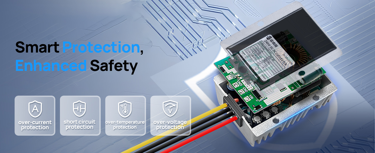 36v to 12v reducer step down converter