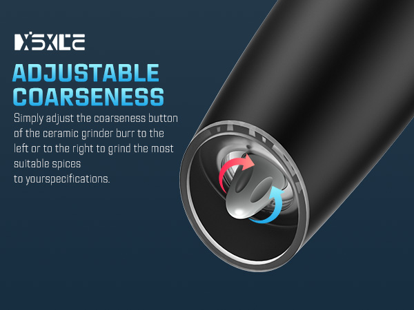 Gravity Electric Salt and Pepper Grinder